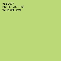 #BBD977 - Wild Willow Color Image